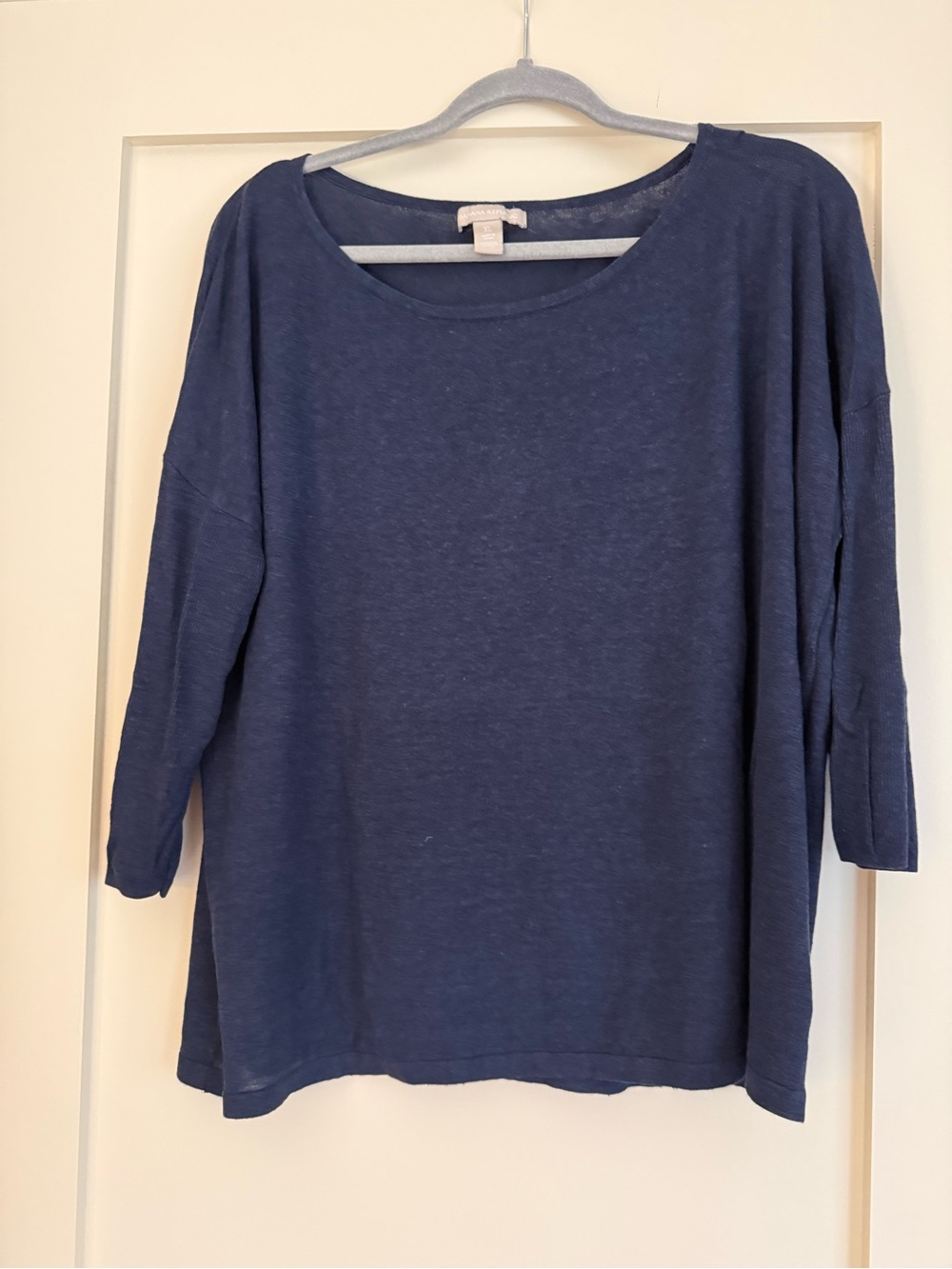 Banana Republic Deep Navy Boatneck Pullover